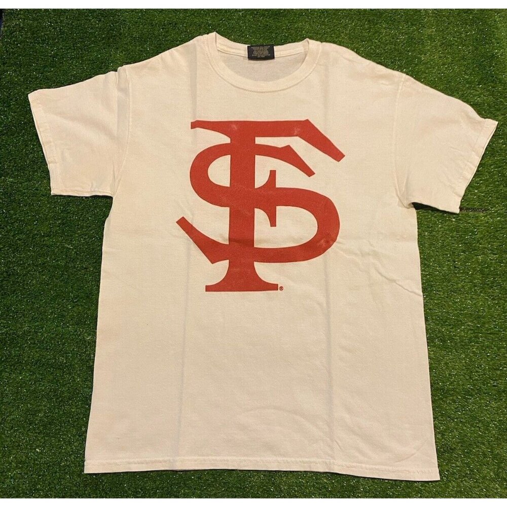 Vintage Florida State Seminoles shirt mens medium white college football FSU 13